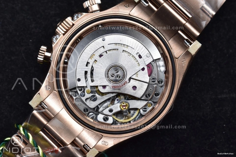 776 Bracelet SH Dial 1:1 Diamonds on Daytona RG Durable 116595RBOW Best Edition Black ZF Rainbow 0520